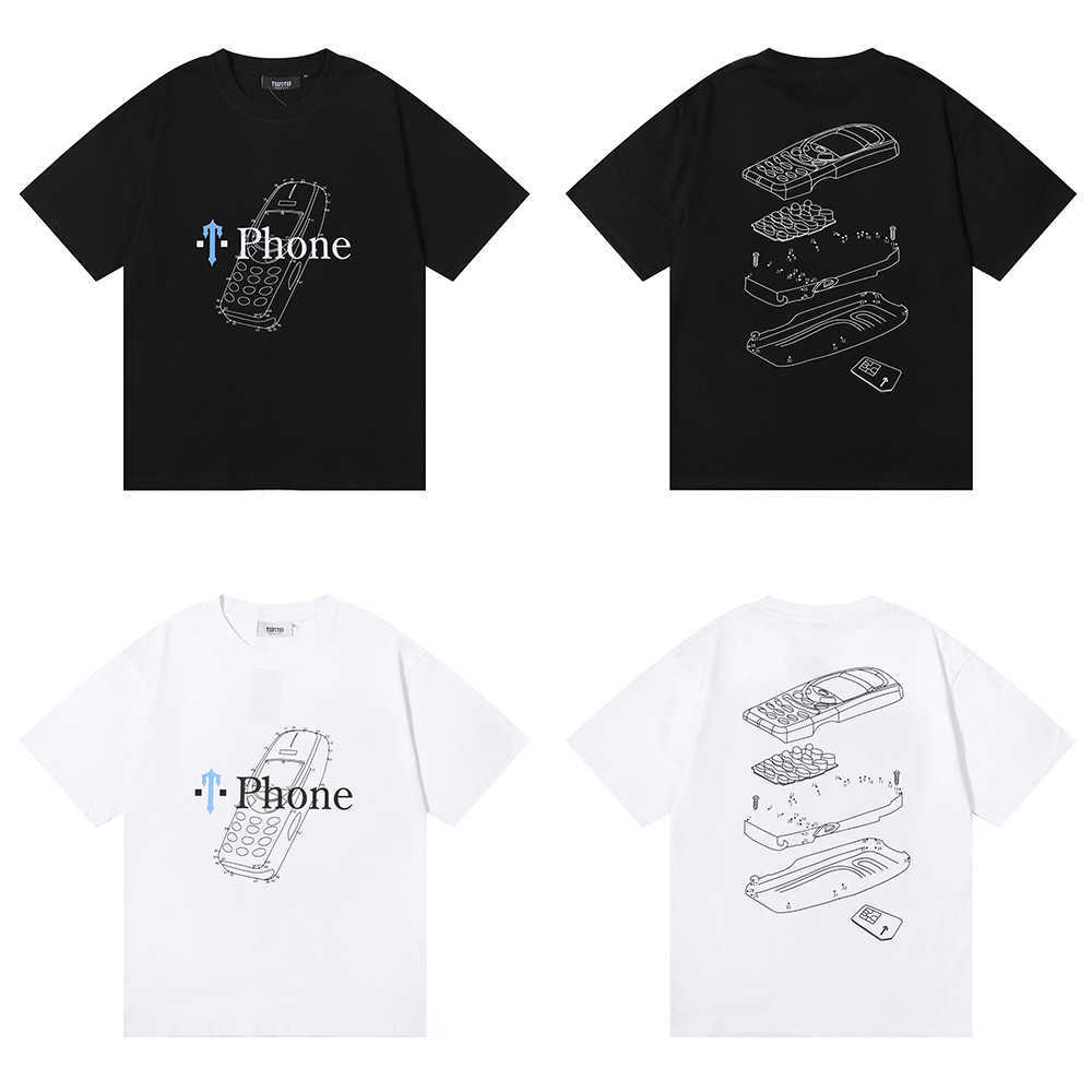 Designer Fashion Clothing Tees Tshirt Fashion Brand Trapstar London t Phone Big Brother Dotted Line Printed Pure Cotton Doubleyarn Shortsleeved Tshirt for Men Wome, 1025 white
Designer Fashion Clothing Tees Tshirt Fashion Brand Trapstar London t Phone Big Brother Dotted Line Printed Pure Cotton Doubleyarn Shortsleeved Tshirt for Men Wome, 1025 white