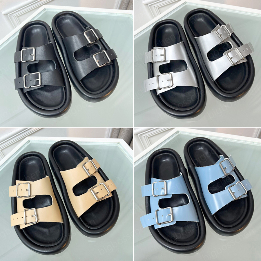 Designer Flip Flops Ladies Platform Beach Shoes Margiela Classic Fashion Sunken Buckle Strap Sandals Pool pillows Thick Bottom Leather Outdoor Casual Flip Flops, Blue
Designer Flip Flops Ladies Platform Beach Shoes Margiela Classic Fashion Sunken Buckle Strap Sandals Pool pillows Thick Bottom Leather Outdoor Casual Flip Flops, Blue