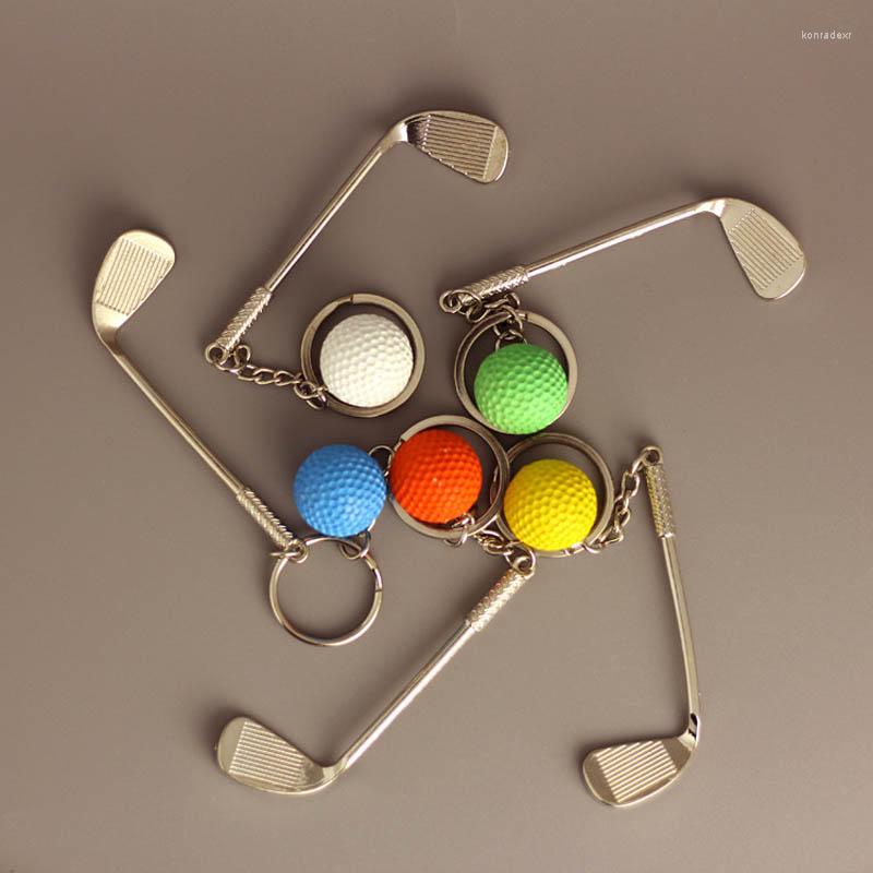 Keychains 12pcs/lot Alloy Key Chains Colorful Golf Ball Brassie Five Color Multiple Casual Sporty Style Men Women KeyRing KeyChain
Keychains 12pcs/lot Alloy Key Chains Colorful Golf Ball Brassie Five Color Multiple Casual Sporty Style Men Women KeyRing KeyChain