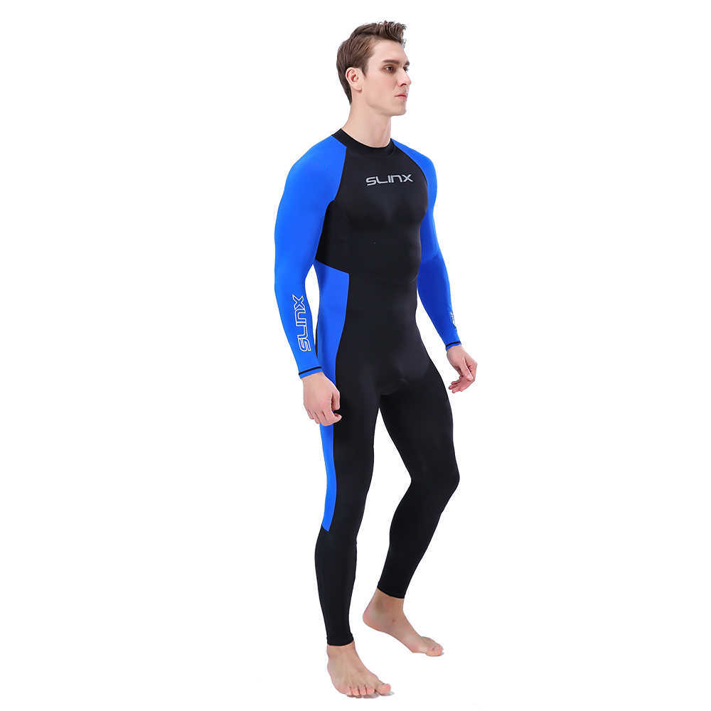 Wetsuits Drysuits Lycra sun protection suit Men's thin wetsuit Jellyfish suit Surfing swimming snorkeling UV resistant diving suit equipment J230