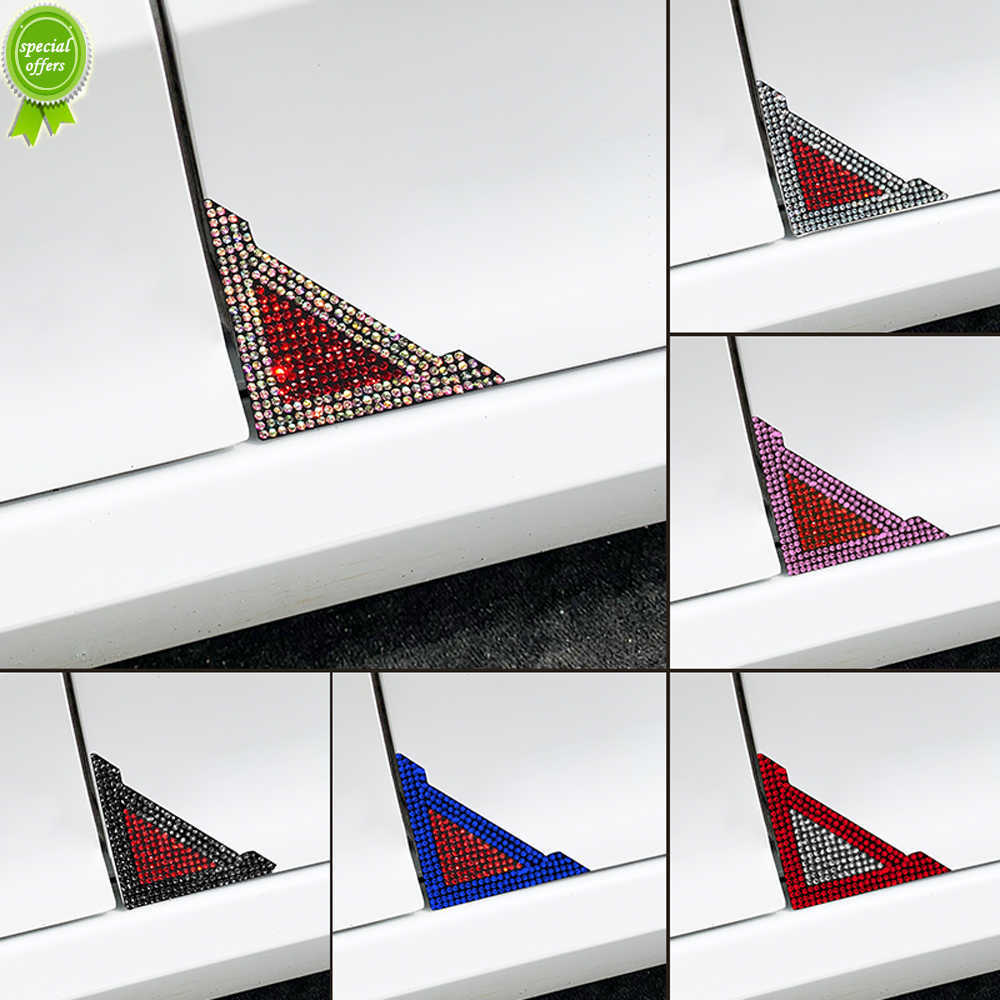 New 4Pcs Crystal Car Door Corner Anti-collision Sticker Anti-scratch Protector Cover Car Decoration Accessories Bling for Girl Woman
New 4Pcs Crystal Car Door Corner Anti-collision Sticker Anti-scratch Protector Cover Car Decoration Accessories Bling for Girl Woman