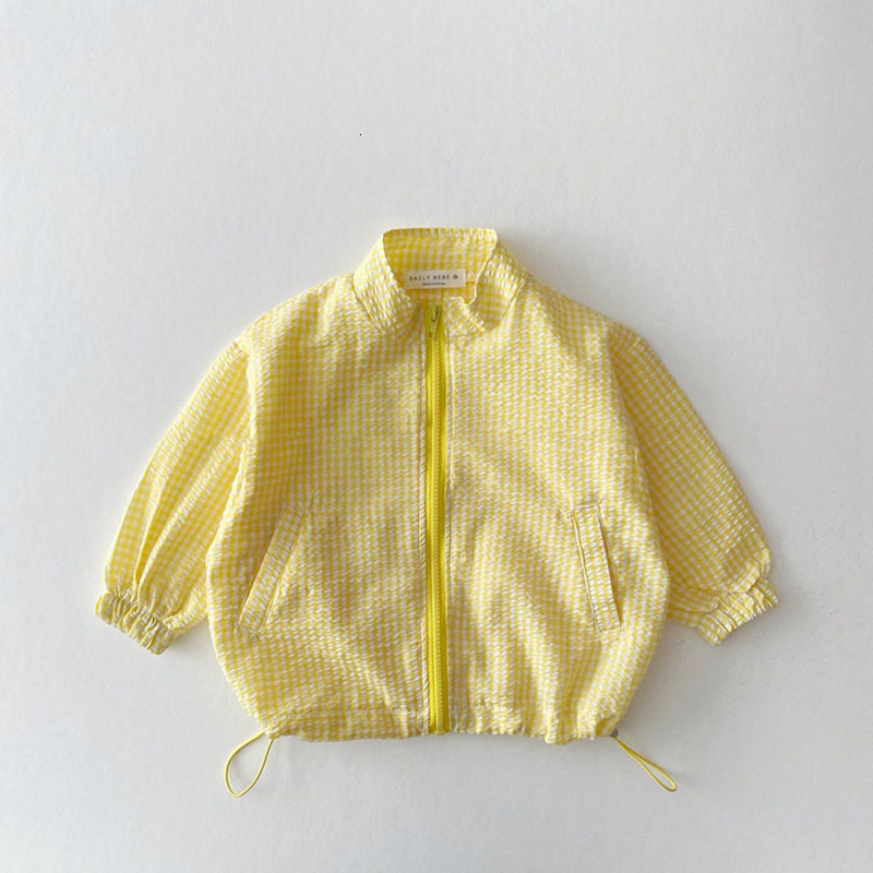Rain Gear 2023 Girls Candy Color Sunscreen Jacket Summer Thin Children Coat Loose Kids Boys Zipper 0 5 Year Clothing 230520