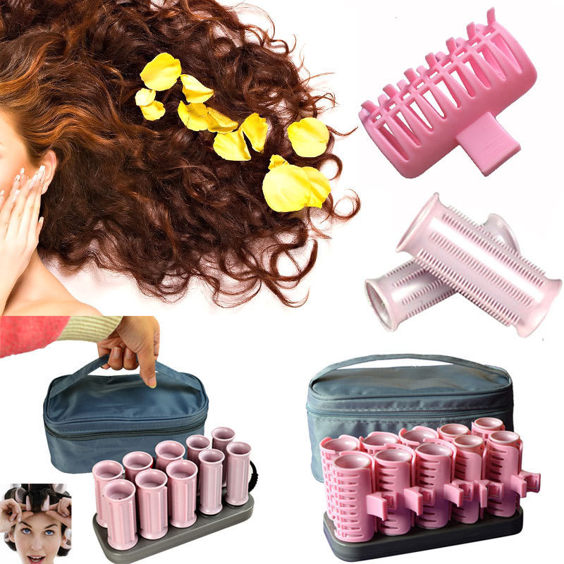 Hair Rollers 10 Pcs/Set Electric Roll Hair Tube Heated Roller Hair Curly Styling Sticks Tools MH88 230505