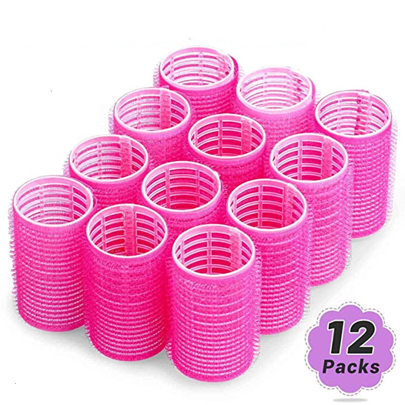 Hair Rollers Different Size Self Grip Hair Rollers DIY Magic Large Self-Adhesive Hair Rollers Styling Roller Roll Curler Beauty Tool 230505