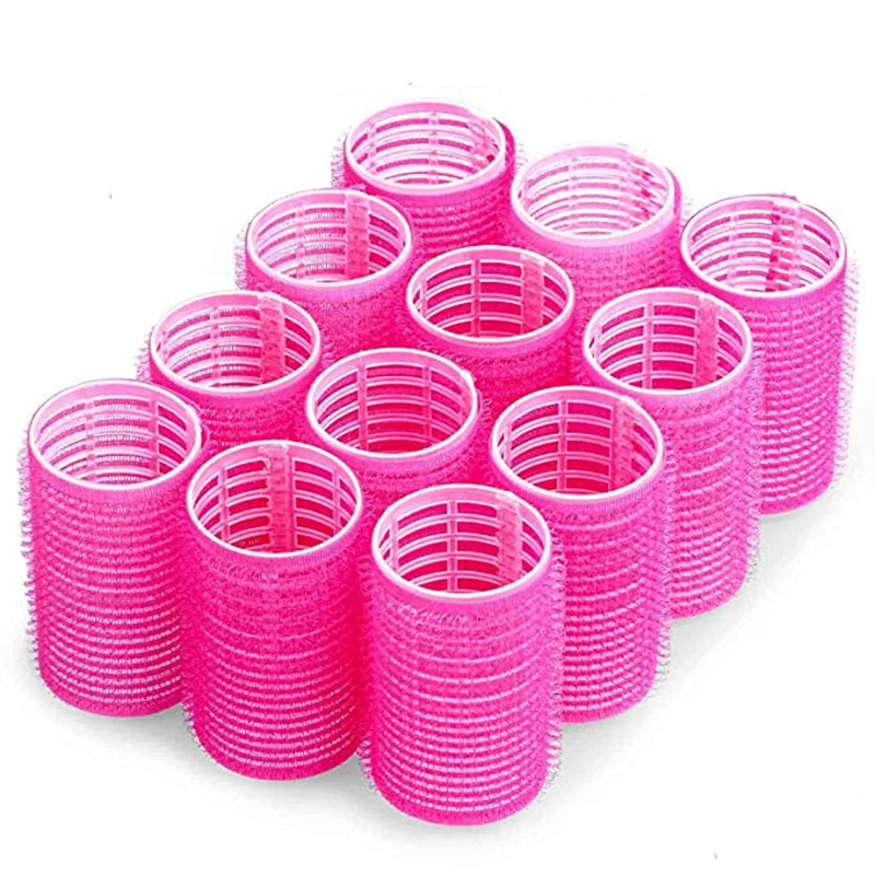 Hair Rollers 24Pcs Hair Rollers with Hair Pins Magic Hair Curlers Set No Heat Curling Hairdressing Styling Tool Salon Hairstyle Accessories 230505