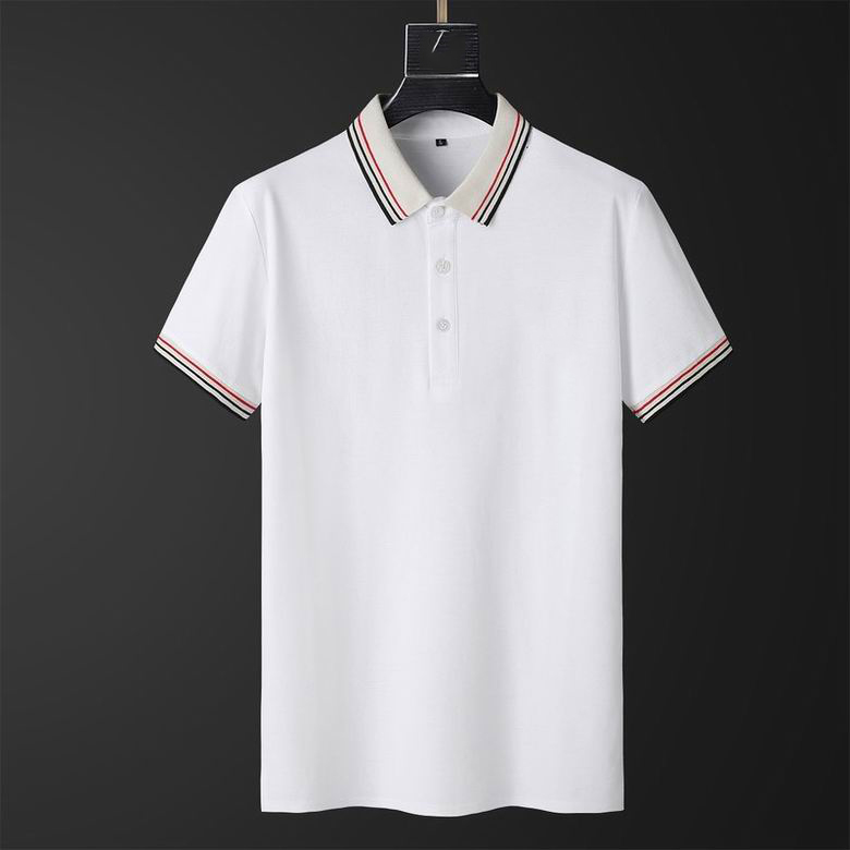 Summer Men's T-shirt fashion burbrerys designer polo shirt Bur berryLapel Short sleeve shirts business Large for men BBHN, Color13
Summer Men's T-shirt fashion burbrerys designer polo shirt Bur berryLapel Short sleeve shirts business Large for men BBHN, Color13