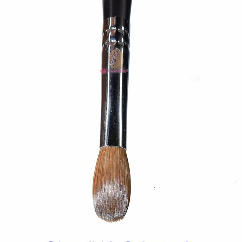 Nail Brushes Six Angles Black Kolinsky Acrylic Brush for Manicure Powder Crimped Salon s Supplies Professional Tool 230505