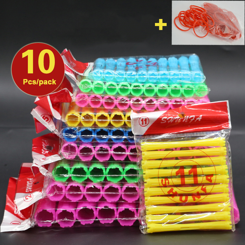 Hair Rollers 3Packs Hair Rollers Curlers Hairdressing Wave Cold Perm Rod Corn Hair Clip Curler Attached with Heat-Resistance Rubber Band U852 230505