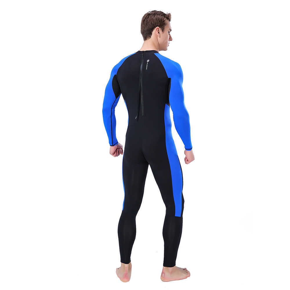 Wetsuits Drysuits Lycra sun protection suit Men's thin wetsuit Jellyfish suit Surfing swimming snorkeling UV resistant diving suit equipment J230