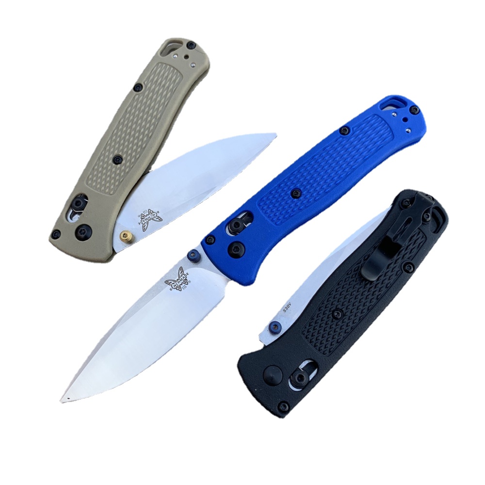 BENCHMADE BM 535 Bugout Folding Pocket Knife 3.24 "S30V Satin Plain Blade Nylon Wave Fiber Handle Hunting Camping KNIVES Tactical knife BM 533 15031 9070 4600 3300
BENCHMADE BM 535 Bugout Folding Pocket Knife 3.24 "S30V Satin Plain Blade Nylon Wave Fiber Handle Hunting Camping KNIVES Tactical knife BM 533 15031 9070 4600 3300