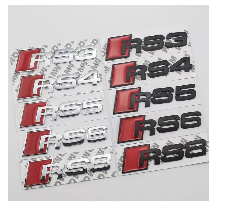 Metal Car Sticker Badge Emblem for Audi RS3 RS4 RS5 RS6 RS8 Car Styling Stickers Logo Auto Accessories Modified 3D, For audi s
Metal Car Sticker Badge Emblem for Audi RS3 RS4 RS5 RS6 RS8 Car Styling Stickers Logo Auto Accessories Modified 3D, For audi s