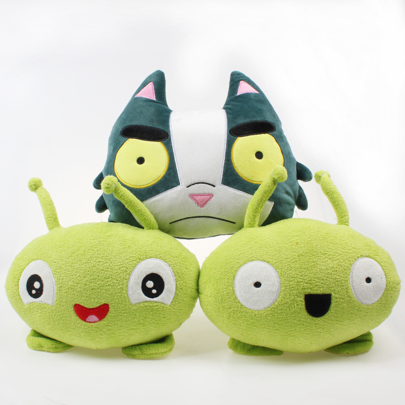 Plush Dolls 25cm Animation Final Spaced Plush Toy Mooncake Chookity Figure Kawaii Doll Soft Anime Plush Doll Kids Gift For Children 230504