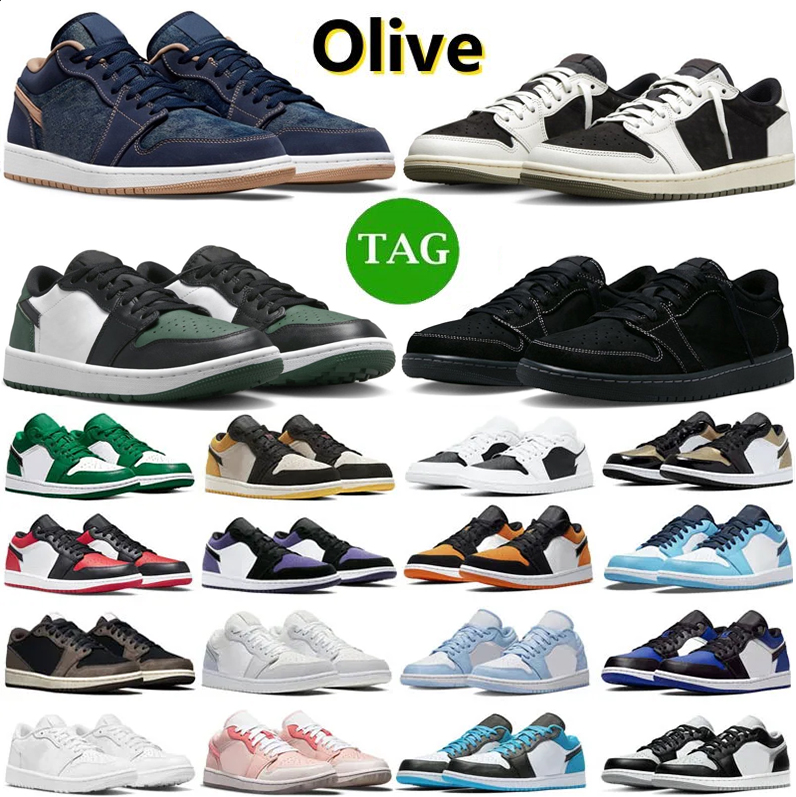 1 1s Basketball Shoes Men Women Fragment Game Royal Laser Orange Black Phantom UNC Sail Black Bred Toe Noble-green Sports Sneakers, #41
1 1s Basketball Shoes Men Women Fragment Game Royal Laser Orange Black Phantom UNC Sail Black Bred Toe Noble-green Sports Sneakers, #41