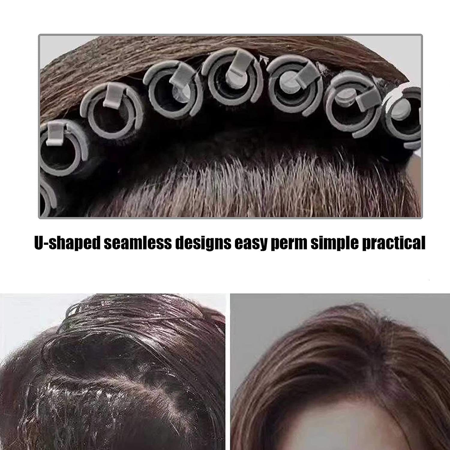 Hair Rollers 16/20pcs Hair Perm Rods Fluffy Perming Rod Hair Roller Curler Kit Perming Rods Hairdressing Styling Tool for Salon Barber Home 230505