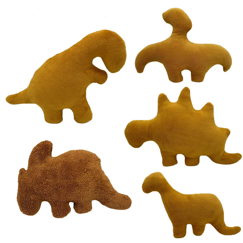 Hot selling Dino Chicken Nugge dinosaur series Tyrannosaurus rex plush toys, As show
Hot selling Dino Chicken Nugge dinosaur series Tyrannosaurus rex plush toys, As show