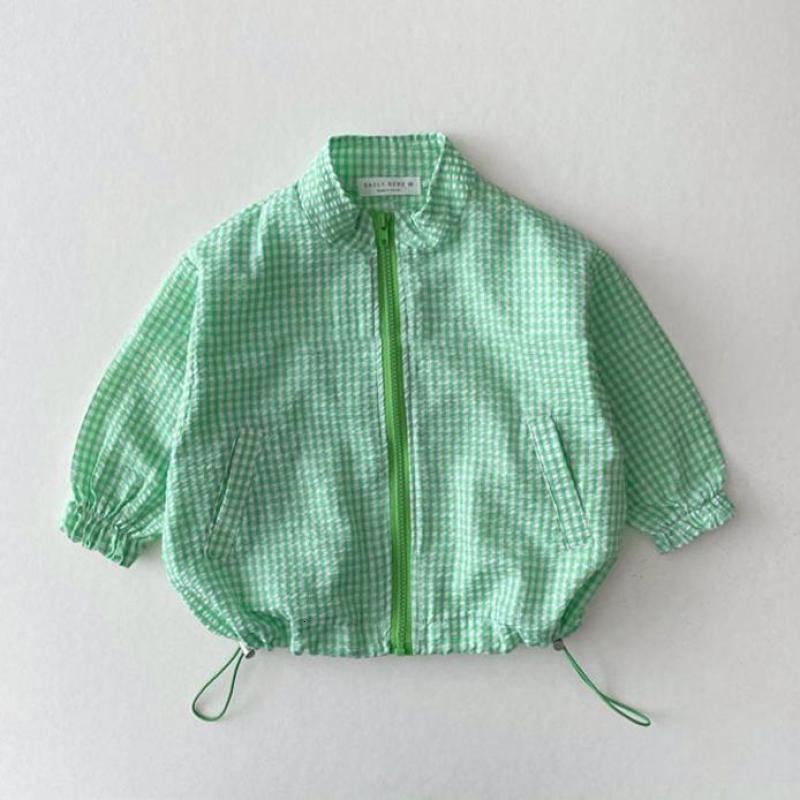 Rain Gear 2023 Girls Candy Color Sunscreen Jacket Summer Thin Children Coat Loose Kids Boys Zipper 0 5 Year Clothing 230520