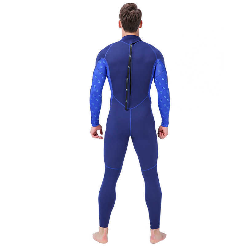 Wetsuits Drysuits 2MM Neoprene Wetsuit Men Women Zipper Diving Suit for Snorkeling Scuba Diving Swimming Kayaking KiteSurfing Full Wetsuit J230505