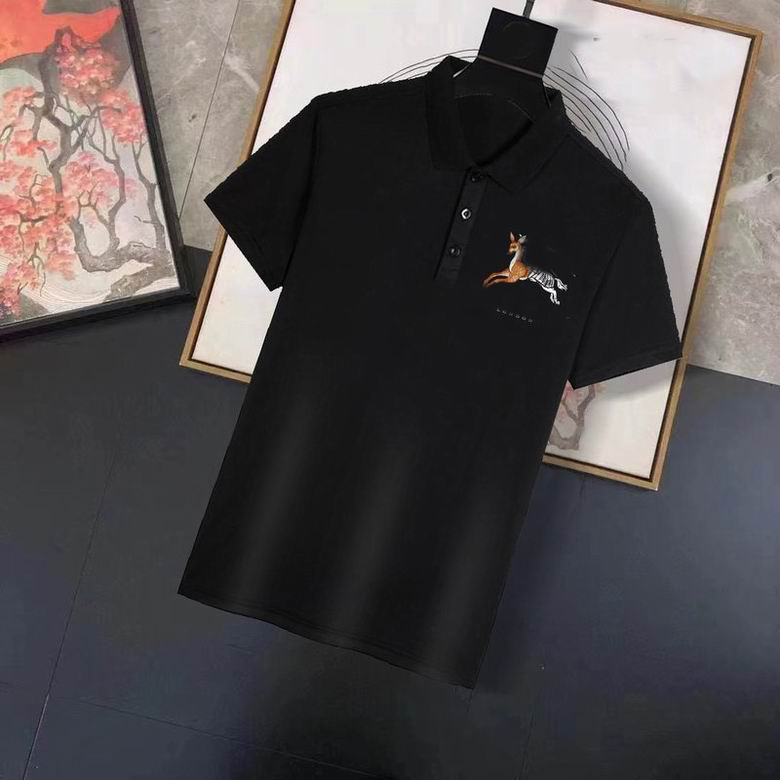 Summer Men's T-shirt fashion burbrerys designer polo shirt Bur berryLapel Short sleeve shirts business men T-shirts large SIZE M--4XL ILY2, Color4
Summer Men's T-shirt fashion burbrerys designer polo shirt Bur berryLapel Short sleeve shirts business men T-shirts large SIZE M--4XL ILY2, Color4