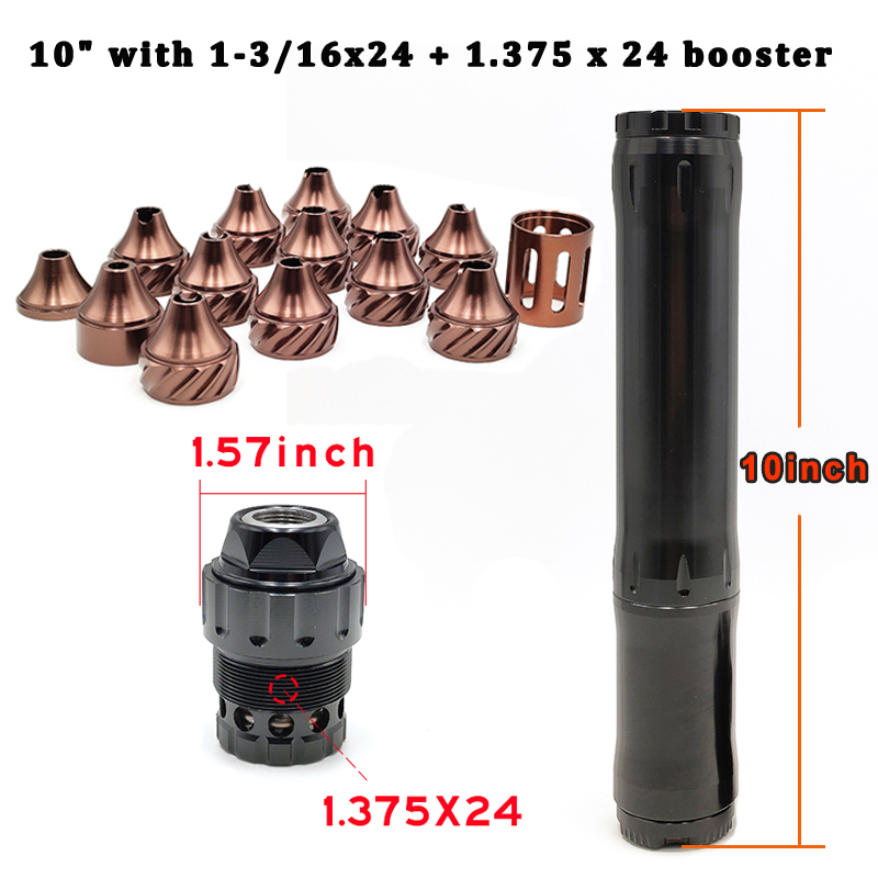10'L 1.65'' OD Radial Aluminum Modular Solvent Trap (MST) kit Fuel Filter 1.375x24 Tube, 5/8x24 + 1/2x28 with Stainless Booster,9mm hole, Same as picture
10'L 1.65'' OD Radial Aluminum Modular Solvent Trap (MST) kit Fuel Filter 1.375x24 Tube, 5/8x24 + 1/2x28 with Stainless Booster,9mm hole, Same as picture