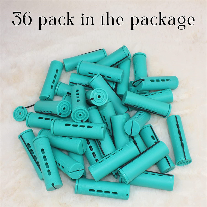 Hair Rollers 40 Pcs Large Perm Rods Perm Rods for Natural Hair Cold Wave Rods for Long Short Hair Rollers Styling for Women Home Hairdressing 230505