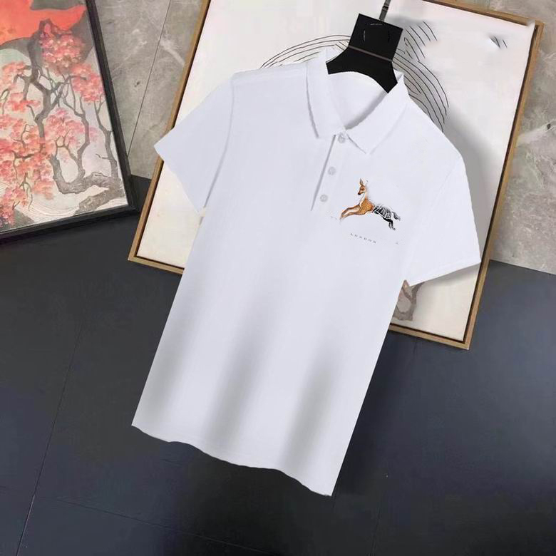 Summer Men's T-shirt fashion burbrerys designer polo shirt Bur berryLapel Short sleeve shirts business men T-shirts large T-shirt, Button
Summer Men's T-shirt fashion burbrerys designer polo shirt Bur berryLapel Short sleeve shirts business men T-shirts large T-shirt, Button