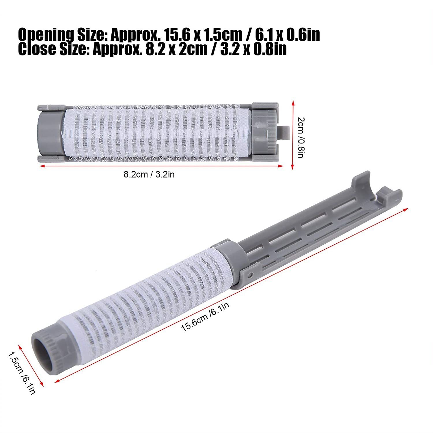 Hair Rollers 16/20pcs Hair Perm Rods Fluffy Perming Rod Hair Roller Curler Kit Perming Rods Hairdressing Styling Tool for Salon Barber Home 230505