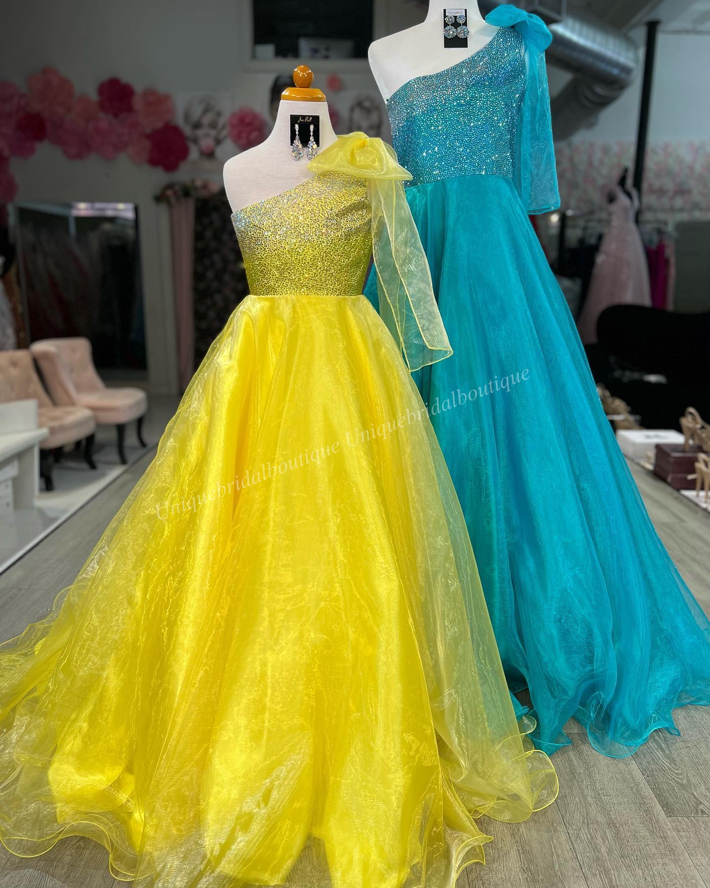 Shimmer Girl Preteen Pageant Dress 2023 Bow AB Stones Crystal Ballgown Little Kid Birthday Formal Party Gown Infant Toddler Teens Tiny Young Junior Mi