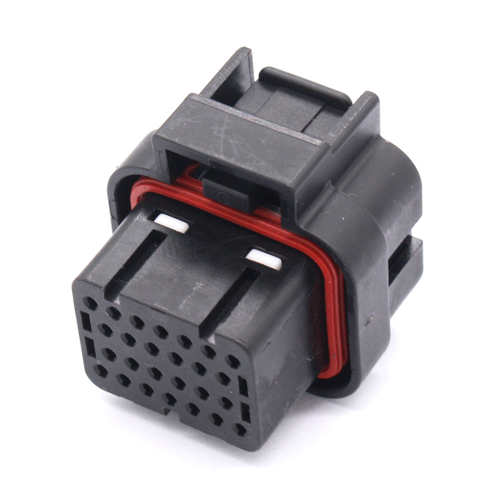 3-1437290-7 Motec 26 Pin AMP Superseal 1.0 Black Female Waterproof Wire Connector For Automotive