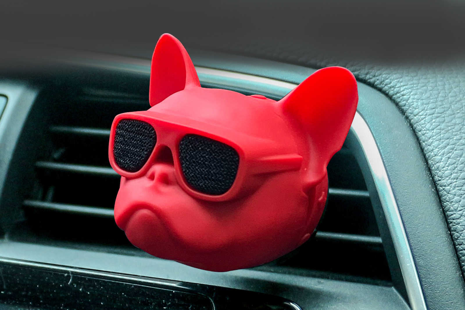New New Creative Bulldog Car Parfum Air Refresher Car Scent Car Perfume Fragrance Clip Auto Vent Air Freshener Car Accessories