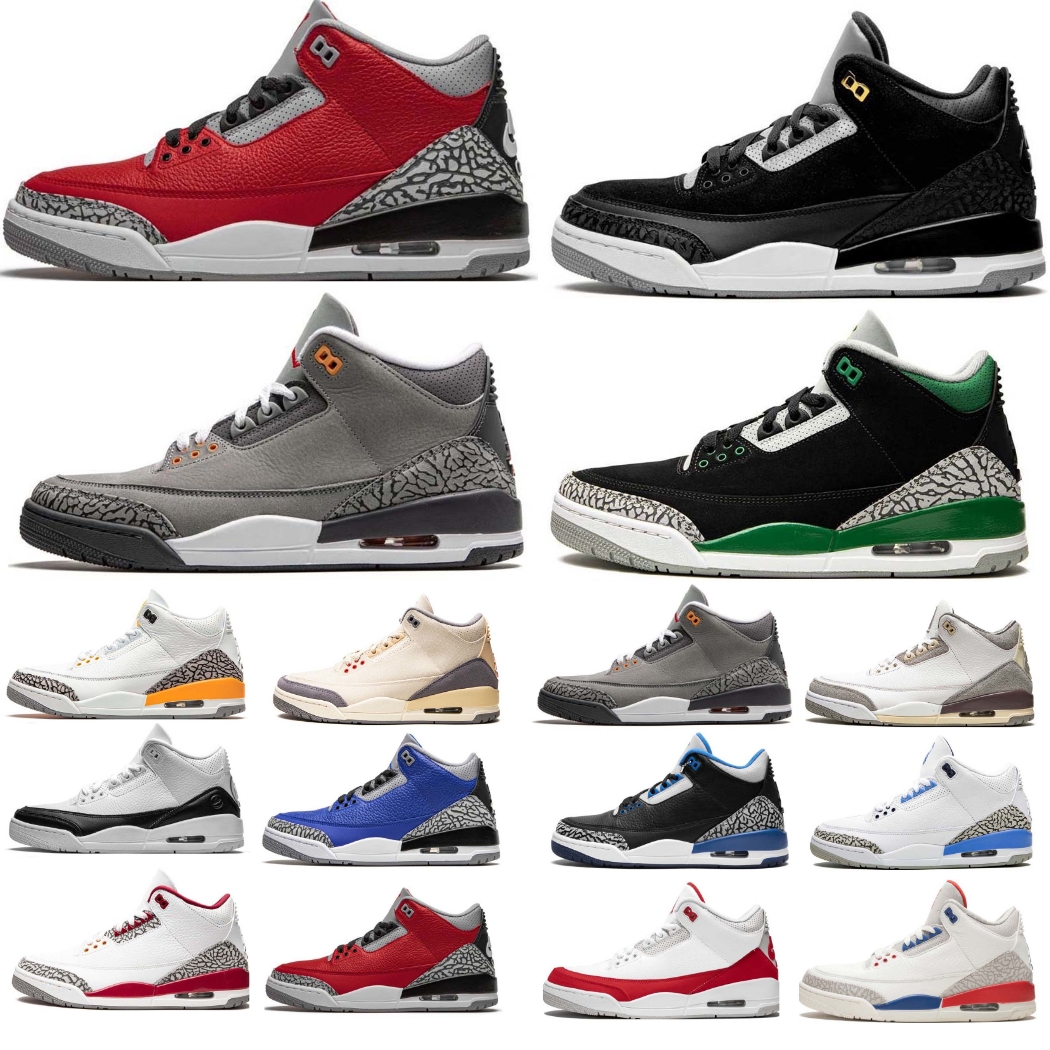 Jumpmen 3 Men 3s Women Basketball Shoes Slim Shady Muslin Oreo White Cement Black Cat Cardinal Red Racer True Blue Varsity Royal Neapolitan Sport Sneakers Trainers, #4
Jumpmen 3 Men 3s Women Basketball Shoes Slim Shady Muslin Oreo White Cement Black Cat Cardinal Red Racer True Blue Varsity Royal Neapolitan Sport Sneakers Trainers, #4