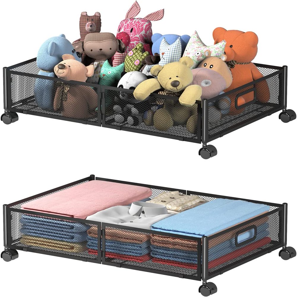 Bed Storage Containers, Under Bed Shoe Storage With Wheels, Foldable Bedroom Storage Organization with Handles, Under Bed Storage Bins Drawe
Bed Storage Containers, Under Bed Shoe Storage With Wheels, Foldable Bedroom Storage Organization with Handles, Under Bed Storage Bins Drawe