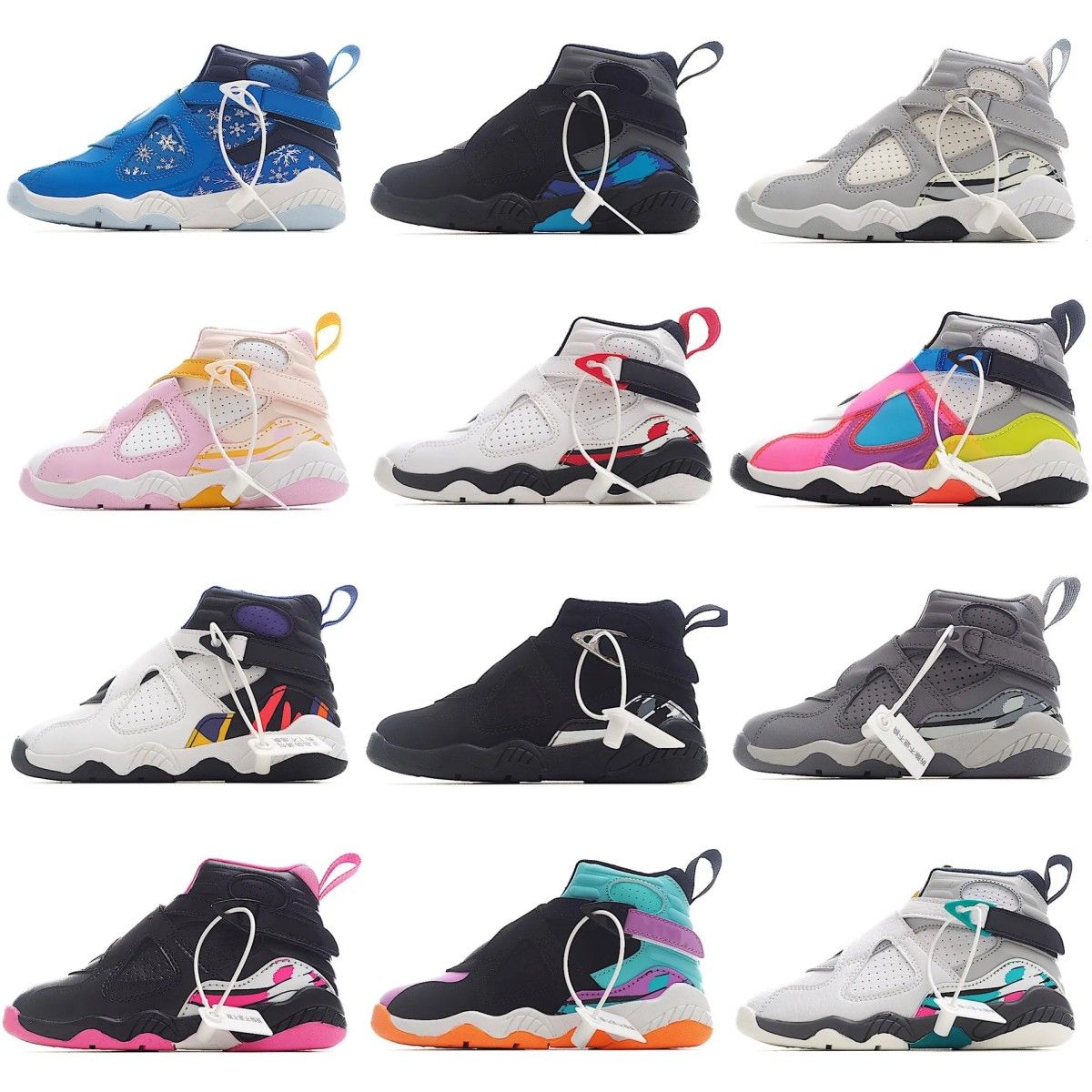 Bicycle Shoes Baby Kids Shoes 8 Toddlers Designer 8s Shoe Youth Infant Basketball Children Sneaker Big Boys Kid Jumpman Trainers Grade, White
Bicycle Shoes Baby Kids Shoes 8 Toddlers Designer 8s Shoe Youth Infant Basketball Children Sneaker Big Boys Kid Jumpman Trainers Grade, White