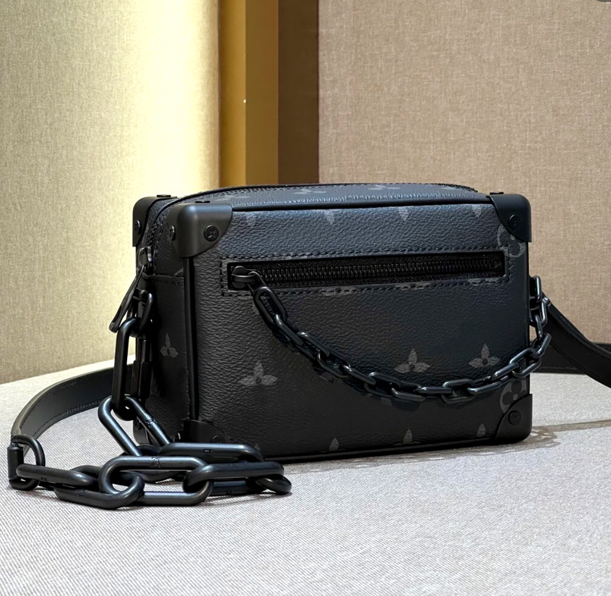 lvl M44735 classic retro trunk box Hobo bag Shoulder Womens wallets Black flower handbag luxury Man Flap tote clutch Genuine Leather Mini cross body chain purses gift, Mon0gram orange chain
lvl M44735 classic retro trunk box Hobo bag Shoulder Womens wallets Black flower handbag luxury Man Flap tote clutch Genuine Leather Mini cross body chain purses gift, Mon0gram orange chain