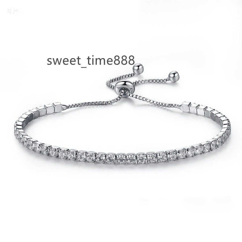 Silver Plated Bracelets Full Diamond Crystal Chain Fit pandora Rhinestone Bangle Bracelet Women Female Gift BR002
Silver Plated Bracelets Full Diamond Crystal Chain Fit pandora Rhinestone Bangle Bracelet Women Female Gift BR002