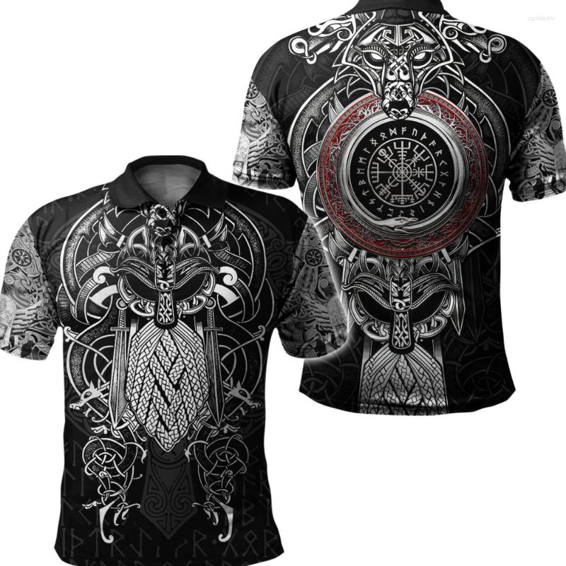 Men's Polos Viking Odin The 3d Printing Men'S Polo Shirt Summer Short-Sleeved T-Shirt Street Clothing Tops Man Leisure Oversized Blouse, S01-zp00975
Men's Polos Viking Odin The 3d Printing Men'S Polo Shirt Summer Short-Sleeved T-Shirt Street Clothing Tops Man Leisure Oversized Blouse, S01-zp00975