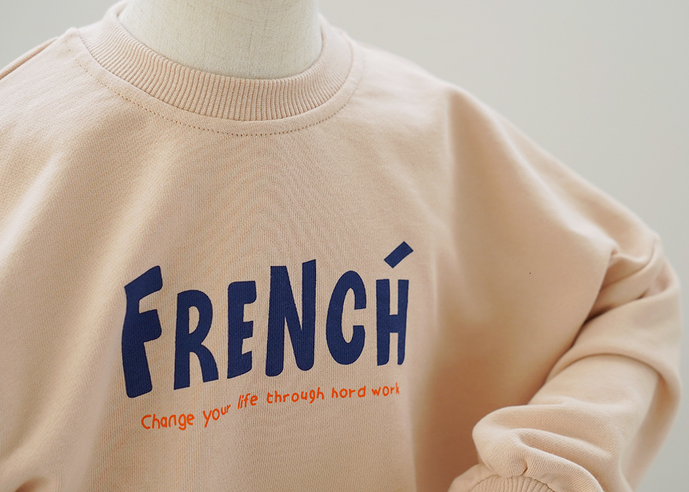 Family Matching Outfits Father And Son Family Clothing Long Sleeve Autumn Baby Tops Mom Daughter Equal Clothes Parent-Child Matching Hooded Sweatshirt