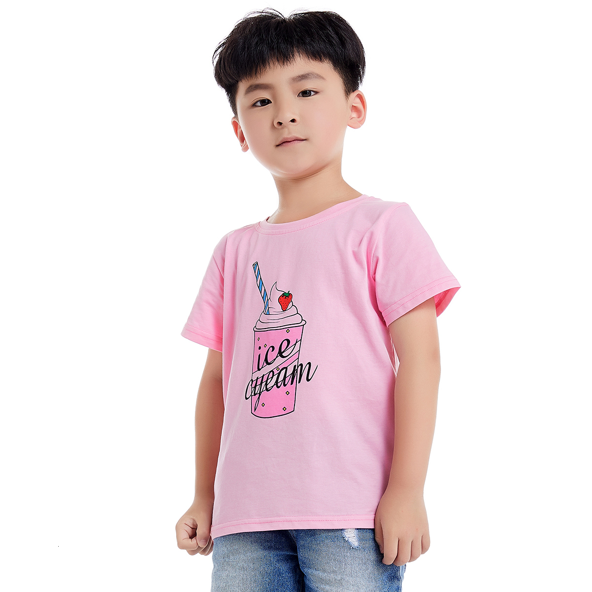 Family Matching Outfits Couple Clothing Summer Wear Short Sleeves Letter Print Tops Casual Parent-children Clothes Mom Dad Sons Daugher Family T-shirt