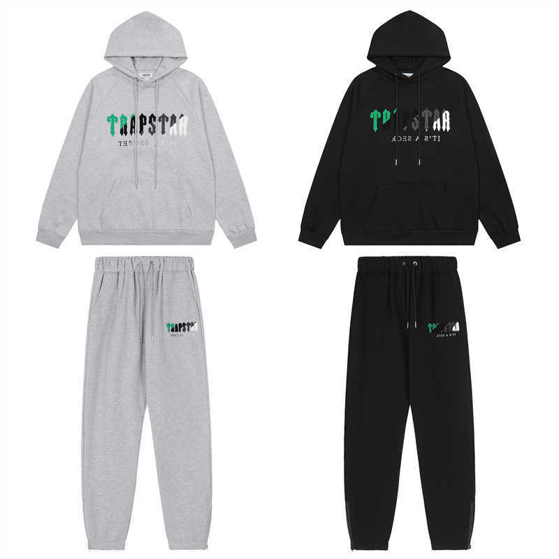 Designer Clothing Fashion Tracksuit Hoodie Trapstar Green Black Grey White Towel Embroidered Plush High Street Casual Set for Men WomenCasual Streetwear, Shipping fee
Designer Clothing Fashion Tracksuit Hoodie Trapstar Green Black Grey White Towel Embroidered Plush High Street Casual Set for Men WomenCasual Streetwear, Shipping fee
