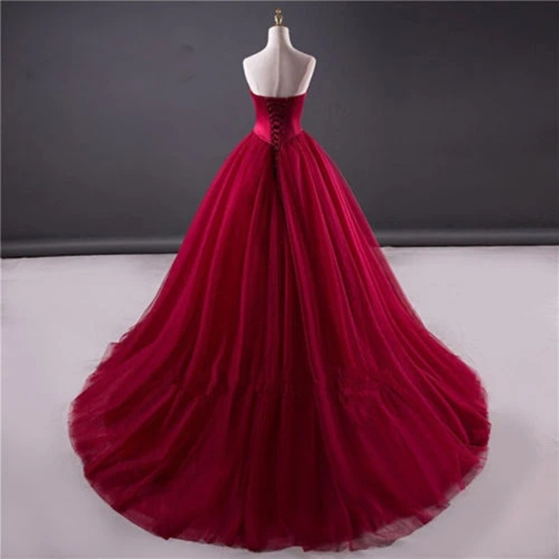 Quinceanera Dresses Princess Sexy V-Neck A-Line Lace-up with Tulle Plus Size Sweet 16 Debutante Party Birthday Vestidos De 15 Anos 99