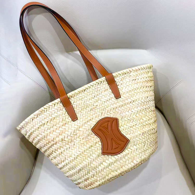 classic TRIOMPHE basket beach bag Womens Mens celins clutch handbag Designer Raffia Crossbody luxury tote straw s weave pink Plain bucket sac de plage Shoulder Bag, 1-brown
classic TRIOMPHE basket beach bag Womens Mens celins clutch handbag Designer Raffia Crossbody luxury tote straw s weave pink Plain bucket sac de plage Shoulder Bag, 1-brown