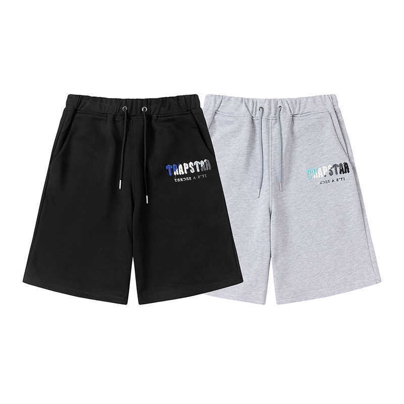 Designer Short Fashion Casual Clothing Trendy Brand Trapstar Letter Blue White Towel Embroidery Loose Relaxed Men's Women's Shorts Sports Pants Beach Fitness, Gray
Designer Short Fashion Casual Clothing Trendy Brand Trapstar Letter Blue White Towel Embroidery Loose Relaxed Men's Women's Shorts Sports Pants Beach Fitness, Gray