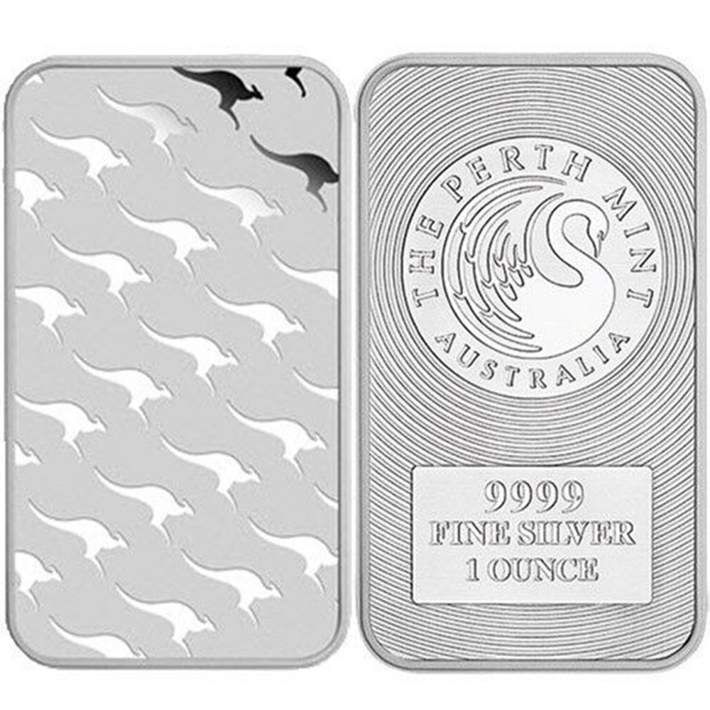 Australia Perth Mint Silver 999 Fine Silver One Troy Ounce Bars Bullion In God We Trust Coin With Display Case
Australia Perth Mint Silver 999 Fine Silver One Troy Ounce Bars Bullion In God We Trust Coin With Display Case