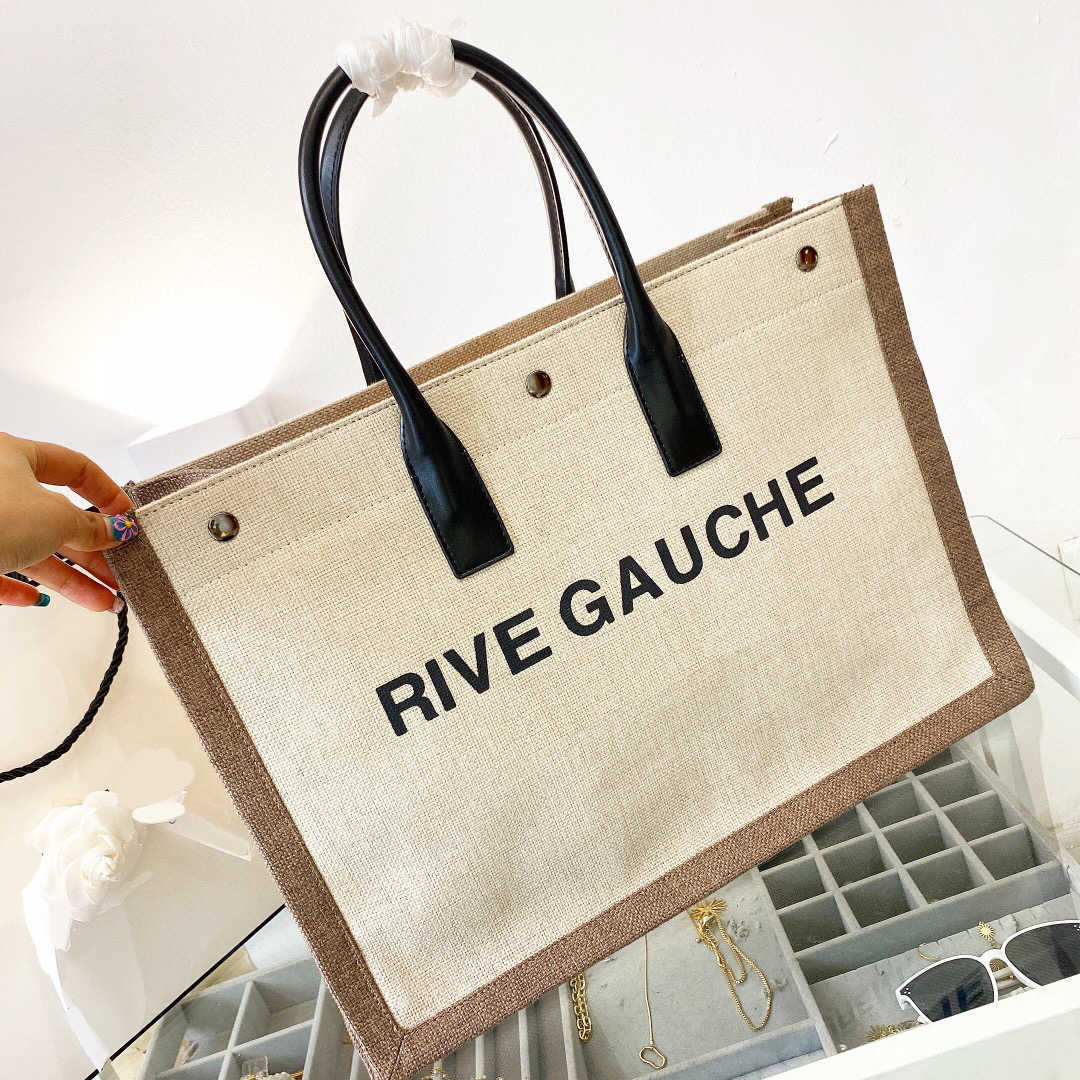 Outdoor bags Luxurys Designers Bags For Womens Rive Gauche Shopping Handbags Purse Ladies Casual Canvas Bag, Black(38x35cm)
Outdoor bags Luxurys Designers Bags For Womens Rive Gauche Shopping Handbags Purse Ladies Casual Canvas Bag, Black(38x35cm)