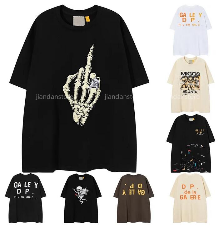 Men' T-shirts Galleryes depts Designer Summer Gallary Shirt Alphabet Printed Star Same Round Neck Short Sleeve T-shirt for Men and Women, Cus5
Men' T-shirts Galleryes depts Designer Summer Gallary Shirt Alphabet Printed Star Same Round Neck Short Sleeve T-shirt for Men and Women, Cus5