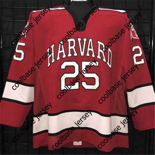 College Hockey Wears NCAA HaRVARD UNIVERSITY HOCKEY JERSEY