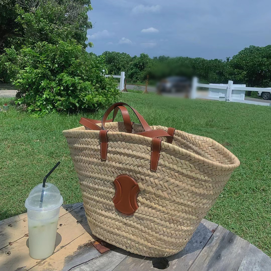 Mens TRIOMPHE classic Straw Beach Bag Womens clutch celins hobo handbag Raffia designer Crossbody bags wallet luxury tote weave Shoulder bucket basket shopping bag, 1-brown
Mens TRIOMPHE classic Straw Beach Bag Womens clutch celins hobo handbag Raffia designer Crossbody bags wallet luxury tote weave Shoulder bucket basket shopping bag, 1-brown