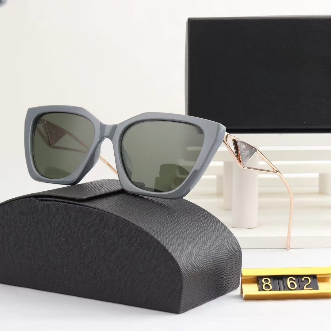 Designer sunglasses for men Fashion cat's eyes Women's sunglasses Novel metal bracket