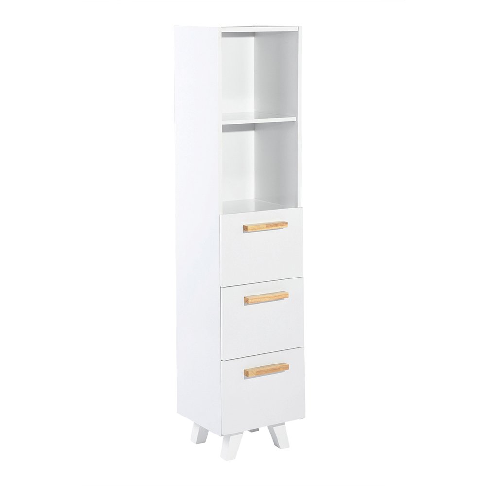 Casa Wood 60inch Upright Standing Floor Cabinet Storage 2 Open Shelves Plus 3 Closed Cabinets with 4 4 Legs, W13 8 x D11 9 xH60
Casa Wood 60inch Upright Standing Floor Cabinet Storage 2 Open Shelves Plus 3 Closed Cabinets with 4 4 Legs, W13 8 x D11 9 xH60