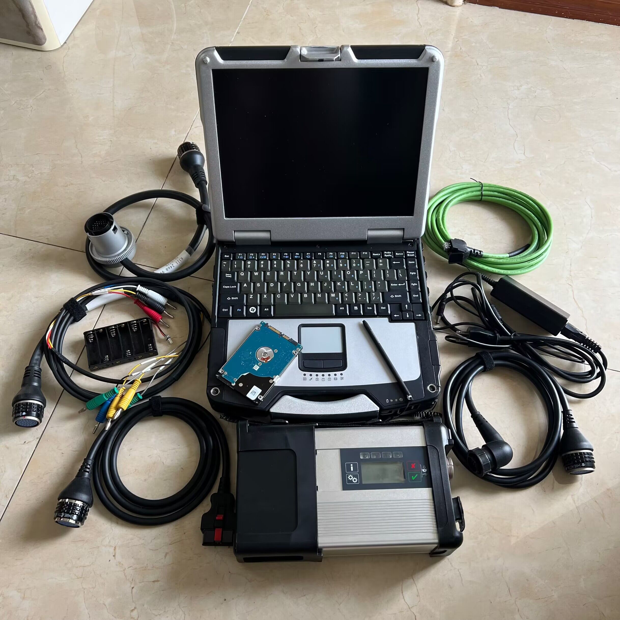 MB SD Connect 5 MB Star C5 For Benz Diagnostic Tool with Super Engineering Xentry 2023.09 DTS And Vediamo Plus cf31 laptop