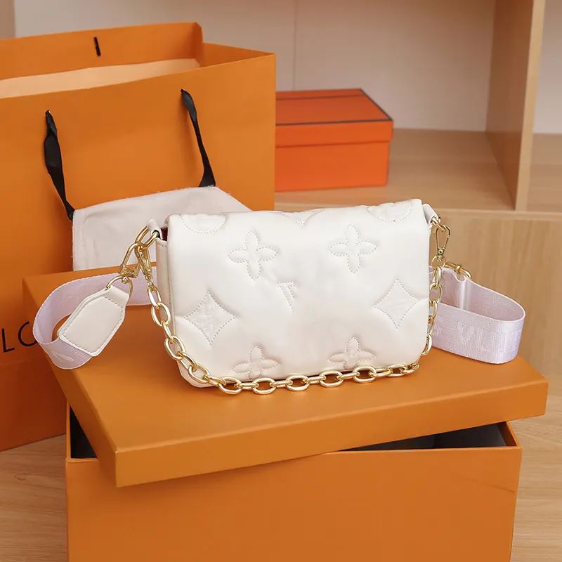 Women's mens Designer purses COUSSIN shoulder Bags Luxury crossbody tote classic square handbags Genuine leather PM Embossed two straps Chain Messenger Bag 050, White
Women's mens Designer purses COUSSIN shoulder Bags Luxury crossbody tote classic square handbags Genuine leather PM Embossed two straps Chain Messenger Bag 050, White
